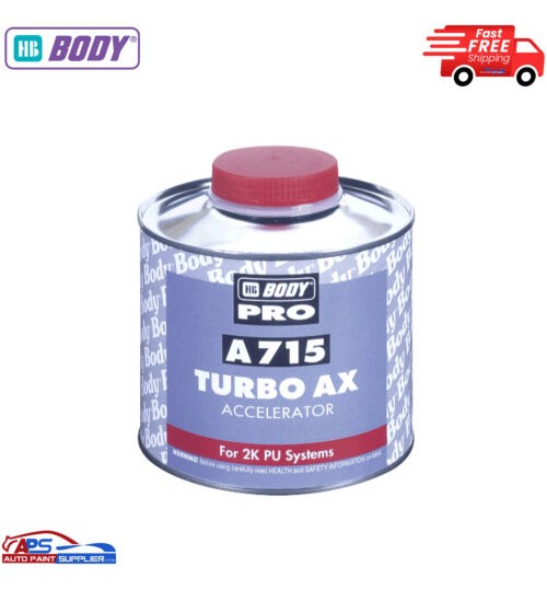 HB Body Pro A 715 Turbo AX Accelerator 2K PU systems